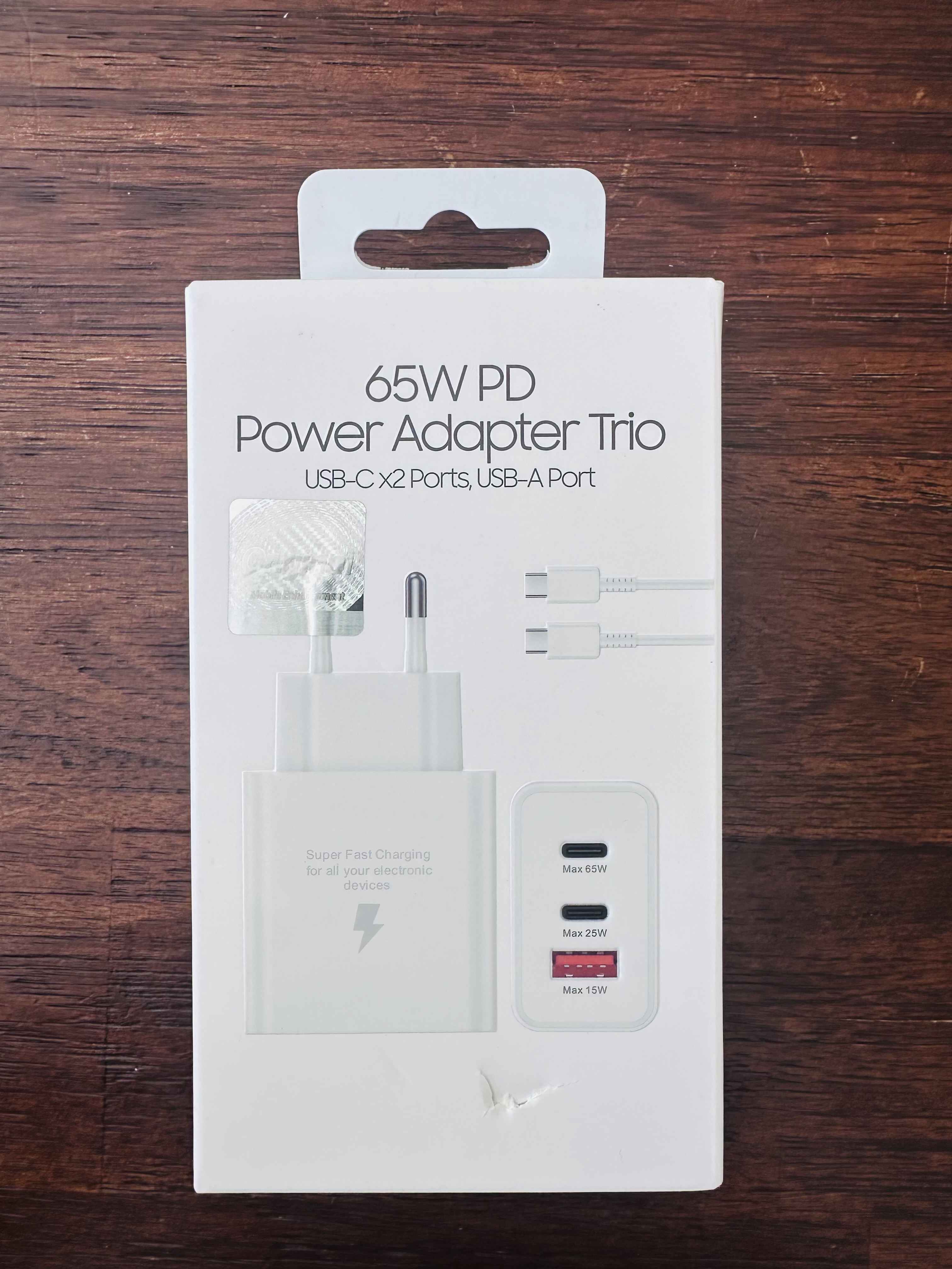 65W charger